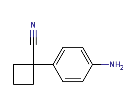 1-(4-Aminophenyl)cyclobutanecarbonitrile