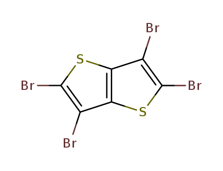 Thieno[3,2-b]thiophene,2,3,5,6-tetrabromo-.