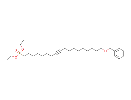 (18-benzyloxy-octadec-8-ynyl)-phosphonic acid diethyl ester