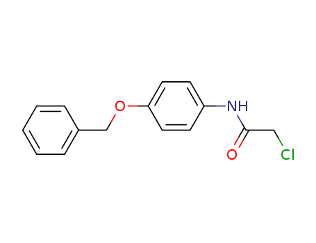 2-chloro-N-(4-phenylmethoxyphenyl)acetamide