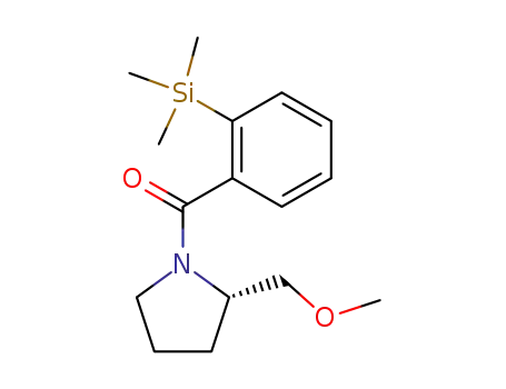 Pyrrolidine, 2-(methoxymethyl)-1-[2-(trimethylsilyl)benzoyl]-, (S)-