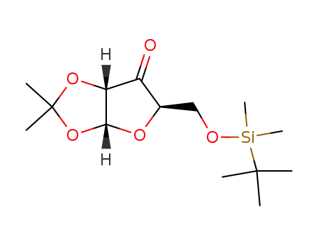 5-O-(tert-butyldimethylsilyl)-1,2-O-isopropylidene-α-D-erythro-pentofuranos-3-ulose
