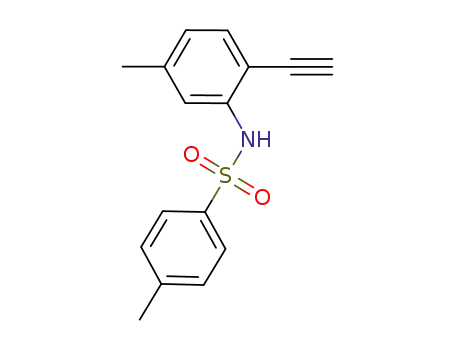 N-(2-ethynyl-5-methylphenyl)-4-methylbenzenesulfonamide