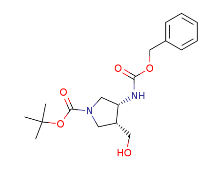 tert-butyl (3R)-3-{[(benzyloxy)carbonyl]amino}-4-(hydroxymethyl)pyrrolidine-1-carboxylate
