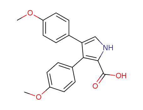 3,4-di(4-methoxyphenyl)-1H-pyrrol-2-carboxylic acid