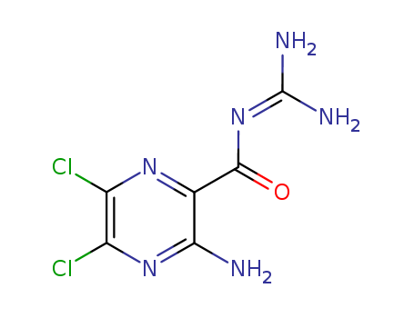 3-amino-5,6-dichloro-N-(diaminomethylidene)pyrazine-2-carboxamide