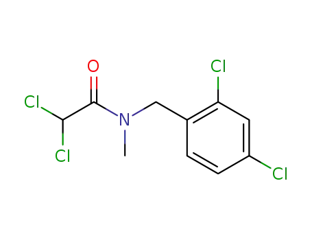 Molecular Structure of 90842-50-5 (dichloro-acetic acid-[(2,4-dichloro-benzyl)-methyl-amide])