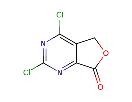 Molecular Structure of 15783-48-9 (2,4-dihydroxyfuro[3,4-d]pyriMidin-7(5H)-one)