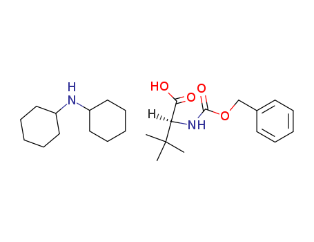 L-Valine, 3-methyl-N-[(phenylmethoxy)carbonyl]-, compd. with N-cyclohexylcyclohexanamine