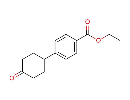 Molecular Structure of 433211-87-1 (Ethyl 4-(4-oxocyclohexyl)benzoate)