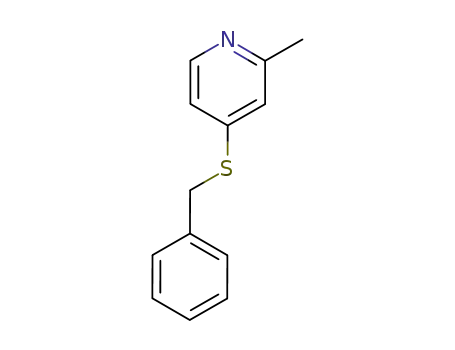 4-(benzylsulfanyl)-2-methylpyridine