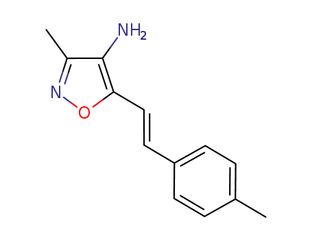 4-Isoxazolamine, 3-methyl-5-[(1E)-2-(4-methylphenyl)ethenyl]-