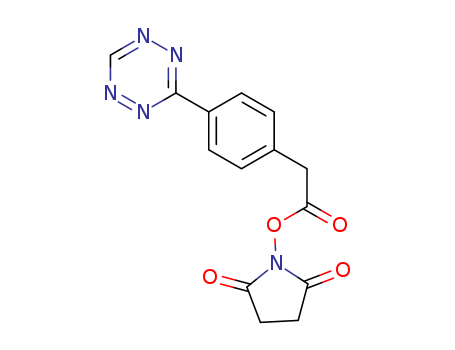 3-(4-phenylacetic acid)-1,2,4,5-tetrazine succinimidyl ester