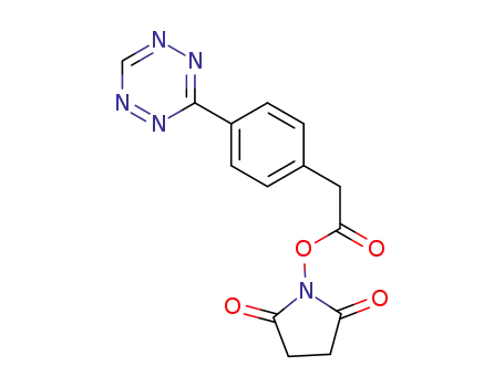 3-(4-phenylacetic acid)-1,2,4,5-tetrazine succinimidyl ester