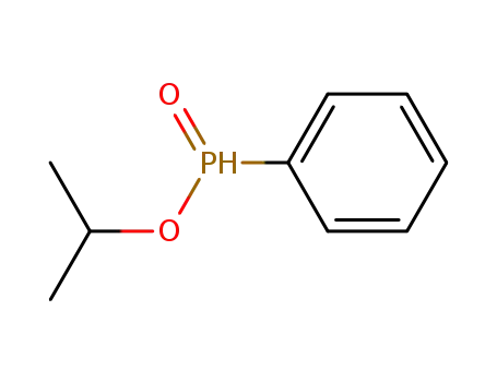 Molecular Structure of 13336-50-0 (Phosphinic acid, phenyl-, 1-methylethyl ester)