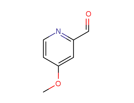 Molecular Structure of 16744-81-3 (2-Pyridinecarboxaldehyde,4-methoxy-)