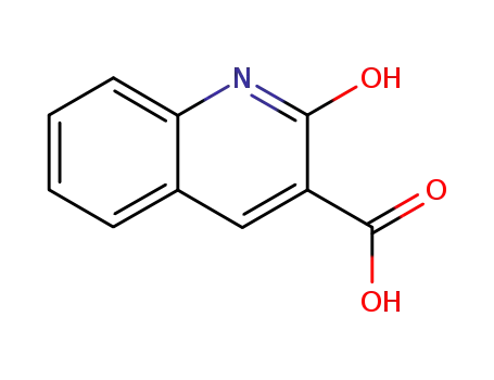 Molecular Structure of 2003-79-4 (2-OXO-1,2-DIHYDRO-QUINOLINE-3-CARBOXYLIC ACID)