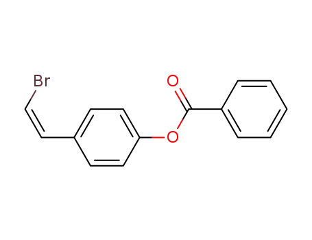 4-(2-bromovinyl)phenyl benzoate