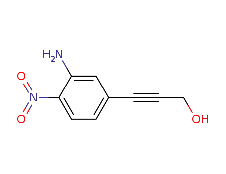 2-Propyn-1-ol, 3-(3-amino-4-nitrophenyl)-