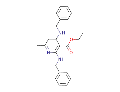 ethyl 2,4-dibenzylamino-6-methyl-pyridine-3-carboxylate