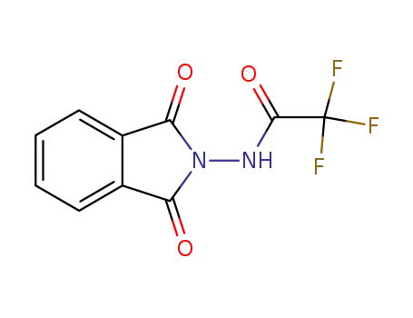Molecular Structure of 220294-74-6 (N-(1,3-dioxo-1,3-dihydro-2H-isoindol-2-yl)-2,2,2-trifluoroacetamide)