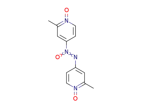 Molecular Structure of 109450-69-3 (2,2'-dimethyl-[4,4']azoxypyridine-1,1'-dioxide)