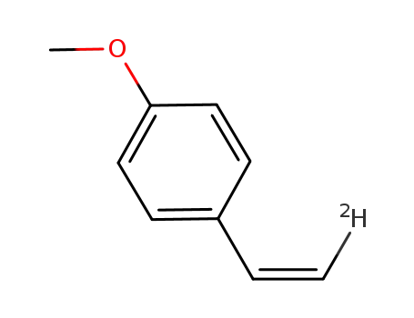 1-[(1Z)-ethenyl-2-d]-4-methoxybenzene