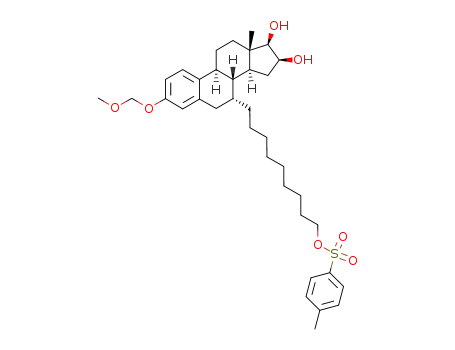 7α-[9-(4-methylphenylsulfonyloxy)nonyl]-3-O-methoxymethylestra-1,3,5(10)-triene-3,16β,17β-triol
