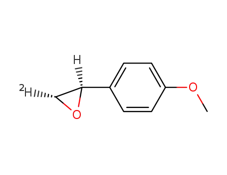 p-methoxy-trans-β-deutereostyrene oxide