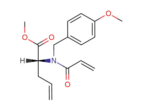 (R)-2-[Acryloyl-(4-methoxy-benzyl)-amino]-pent-4-enoic acid methyl ester