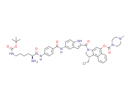 C<sub>46</sub>H<sub>53</sub>ClN<sub>8</sub>O<sub>7</sub>