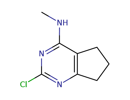 2-chloro-N-methyl-6,7-dihydro-5H-cyclopenta[d]pyrimidin-4-amine(SALTDATA: FREE)