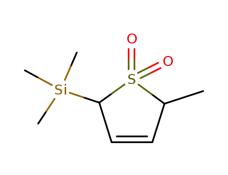 Silane, (2,5-dihydro-5-methyl-2-thienyl)trimethyl-, S,S-dioxide