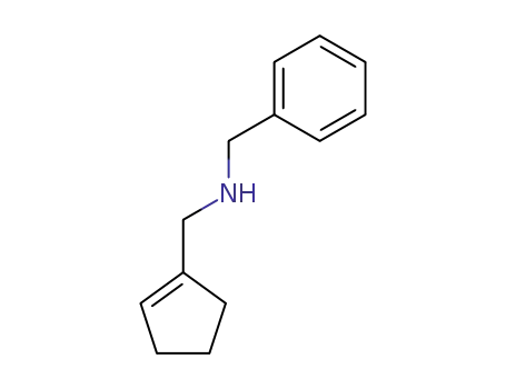 N-benzyl-N-(cyclopent-1-en-1-ylmethyl)amine