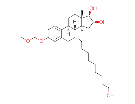 7α-(9-hydroxynonyl)-3-O-methoxymethylestra-1,3,5(10)-triene-3,16β,17β-triol