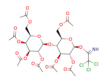 2,3,4,6-테트라-오-아세틸-베타-D-갈락토피라노실(1-4)-2,3,6-TRI-O-아세틸-알파-D-글루코피라노실 이미다테