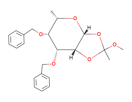 (3aR,5S,6R,7R,7aR)-6,7-Bis-benzyloxy-2-methoxy-2,5-dimethyl-tetrahydro-[1,3]dioxolo[4,5-b]pyran