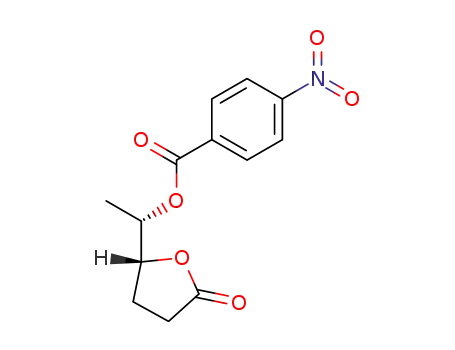 2(3H)-Furanone, dihydro-5-[(1S)-1-[(4-nitrobenzoyl)oxy]ethyl]-, (5R)-