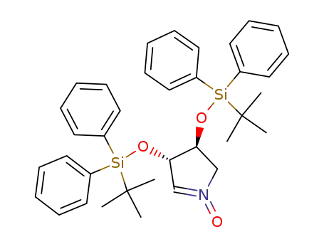 (3S,4S)-(+)-3,4-bis<(tert-butyldiphenylsilyl)oxy>-3,4-dihydro-2H-pyrrole 1-oxide