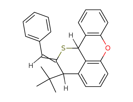 3-tert-Butyl-2-[1-phenyl-meth-(Z)-ylidene]-3,11b-dihydro-2H-7-oxa-1-thia-benzo[de]anthracene