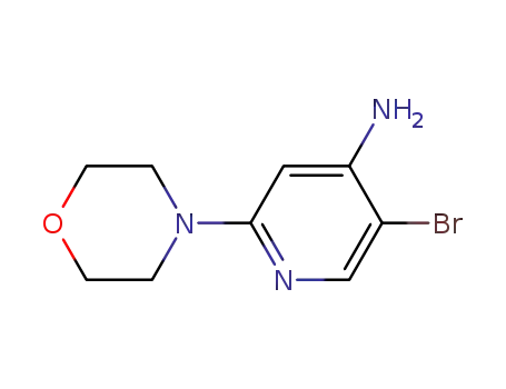 5-bromo-2-morpholinopyridin-4-amine