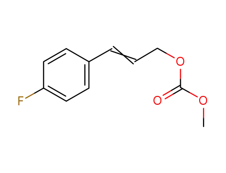 3-(p-fluorophenyl)-2-propen-1-yl methyl carbonate