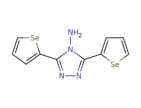Molecular Structure of 51770-37-7 (3,5-di-selenophen-2-yl-[1,2,4]triazol-4-ylamine)