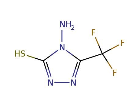 3H-1,2,4-Triazole-3-thione,4-amino-2,4-dihydro-5-(trifluoromethyl)-(24848-20-2)