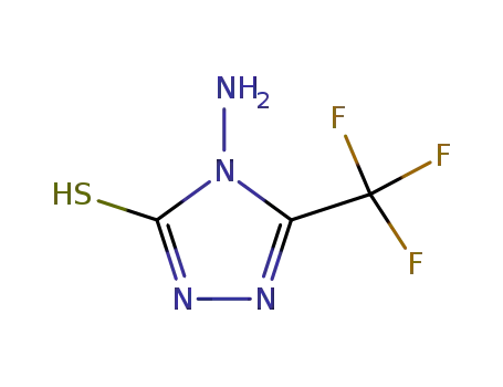 4-amino-5-(trifluoromethyl)-4H-1,2,4-triazole-3-thiol