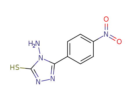 4-amino-5-p-nitrophenyl-1,2,4-triazole-3 thione