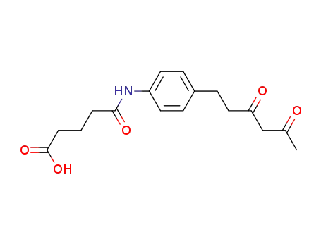 4-[4-(3,5-Dioxohexyl)phenylcarbamoyl]butyric acid