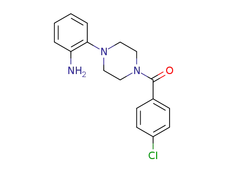 [4-(2-AMINO-PHENYL)-PIPERAZIN-1-YL]-(4-CHLORO-PHENYL)-METHANONE