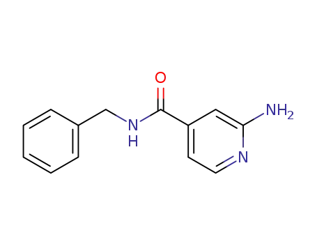 Molecular Structure of 301542-44-9 (2-amino-N-benzylisonicotinamide)