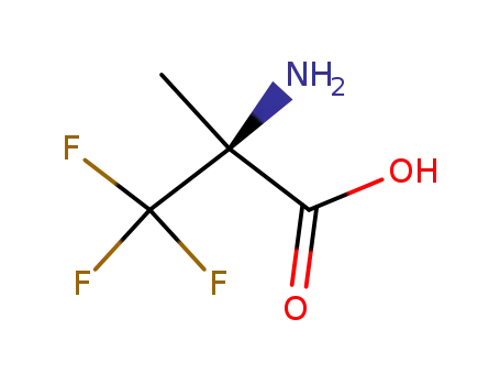 Molecular Structure of 102210-03-7 (D-Alanine, 3,3,3-trifluoro-2-methyl- (9CI))